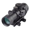 Kolimátor Bering Optics Prismatic Supra 3,0x so zväčšením, čierny, s robustným hliníkovým telom a montážou Picatinny.