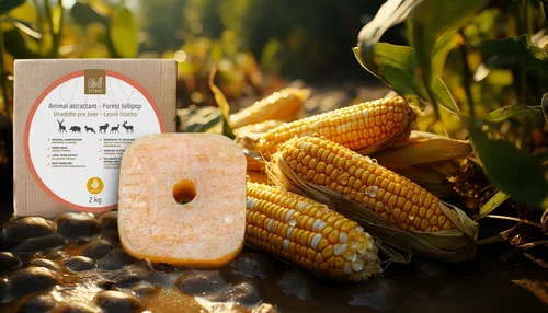 Leśna lizawka TETRAO o smaku kukurydzy - 2kg