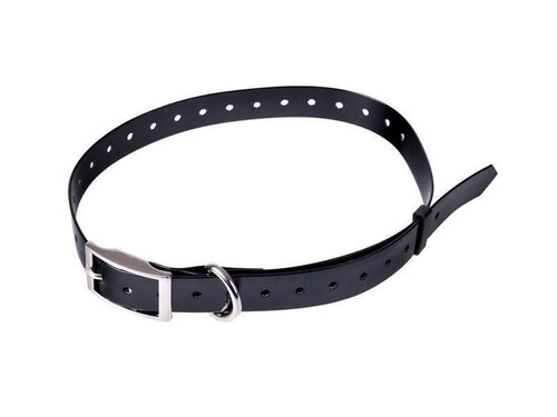 Plastikowa obroża czarna 20 mm x 70 cm (mini)