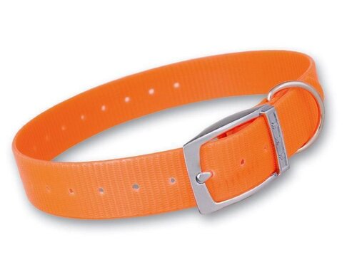 Plastikowa obroża pomarańczowa 25 mm x 70 cm