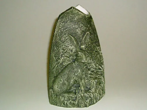 Zielona waza zając, mała		 