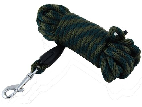 Otok poliestrowy, okrągły, zielony/brązowy kolor, 12 m