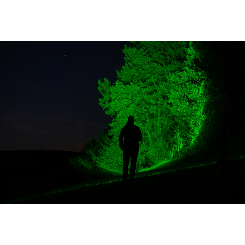 LED Latarka TETRAO Iduna 4w1 KIT - 800lm z doświetlaczem IR850nm 10