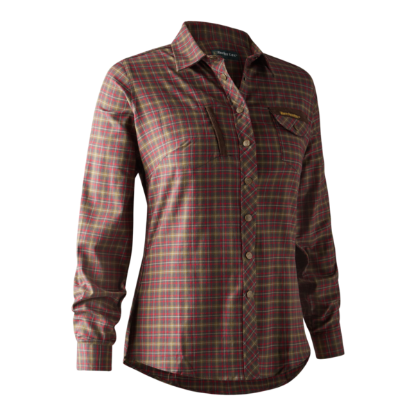 Damska koszula myśliwska Deerhunter Lady Ava - Red Check