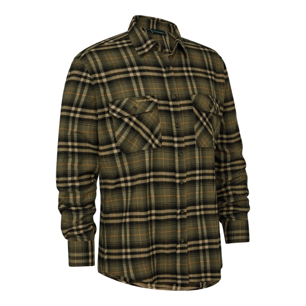 Męska koszula myśliwska Deerhunter Carson Green Check