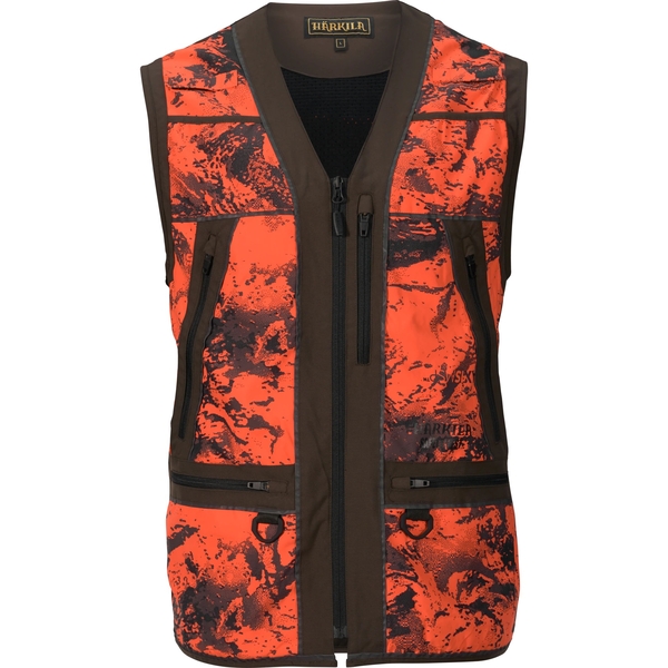 Kamizelka męka Härkila Wildboar Pro Safety AXIS MSP Orange Blaze/Shadow Brown