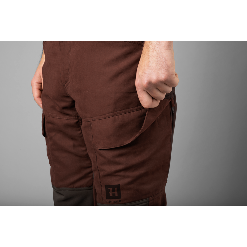 Spodnie męskie Härkila Scandinavian Blodstone Red/Shadow Brown 3