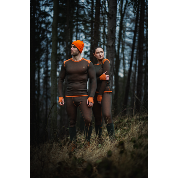 Damska myśliwska bielizna termoaktywna TETRAO Achillea LADY - kalesony z wełną Merino 9