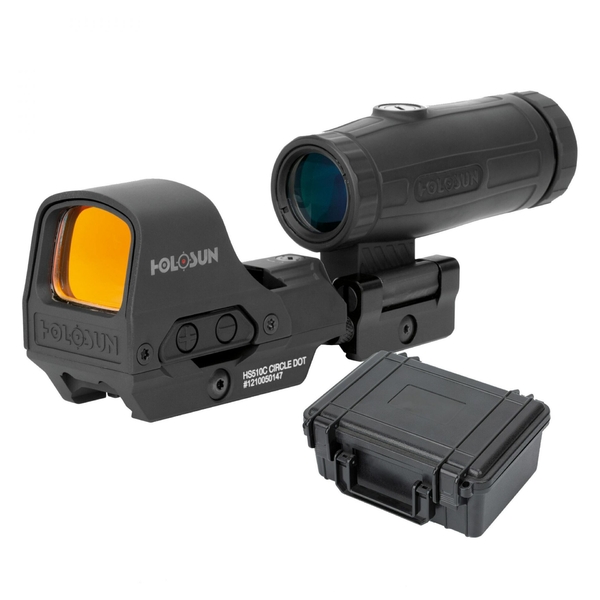 Zestaw Kolimator HOLOSUN HS510C + Powiększalnik HM3X