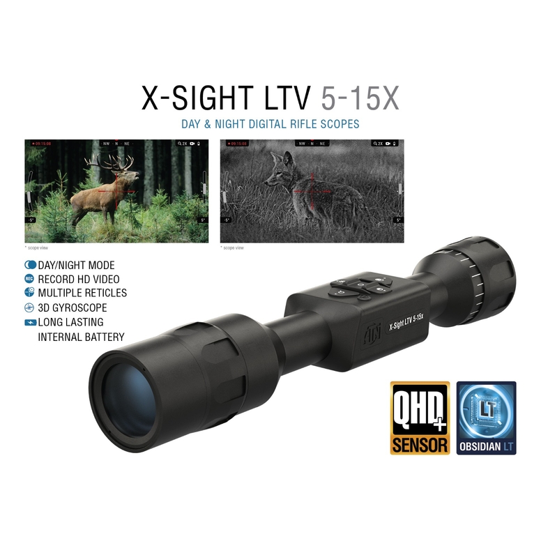 Luneta celownicza noktowizyjna ATN X-Sight LTV QHD 5-15x 4