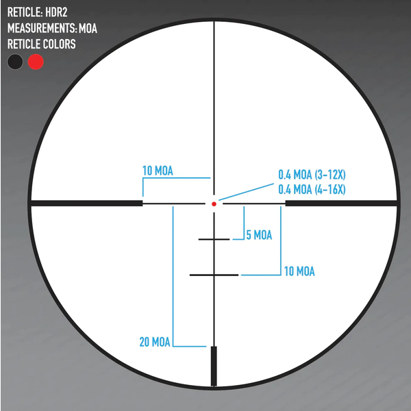 Luneta celownicza Sightmark Core HX 2.0 3-12x56 HDR2 5