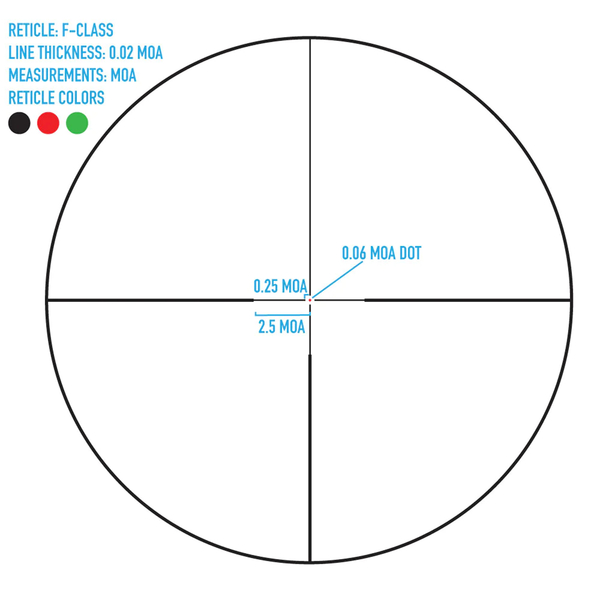 Luneta celownicza Sightmark Latitude 8-32x60 F-Class 11