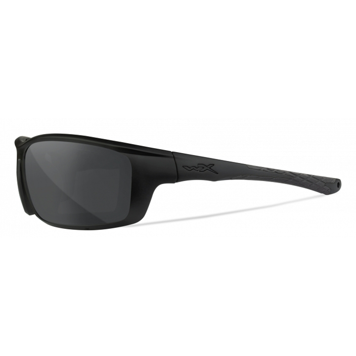 Okulary strzeleckie Wiley X Grid szare soczewki w matowych czarnych oprawkach 3