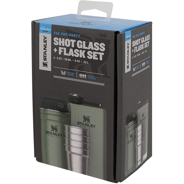 STANLEY zestaw 4 szt kubek + piersiówka 250 ml  1