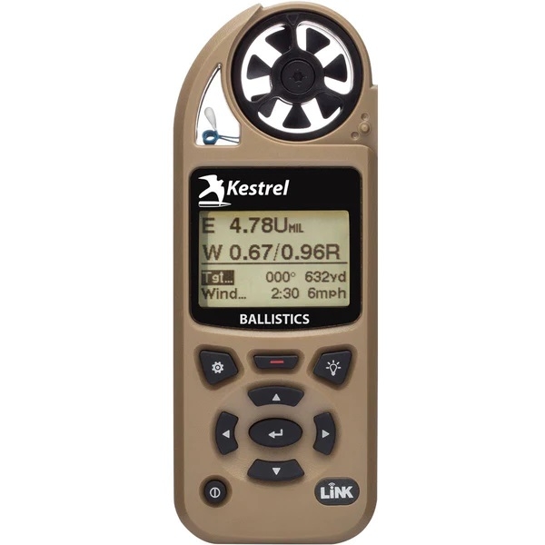 Miernik balistyczny anemometr Kestrel 5700 Ballistic LiNK – piaskowy